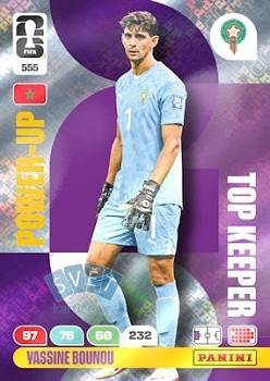 Yassine Bounou Moroco Panini FIFA World Cup 2026 Adrenalyn XL Top Keepers #555